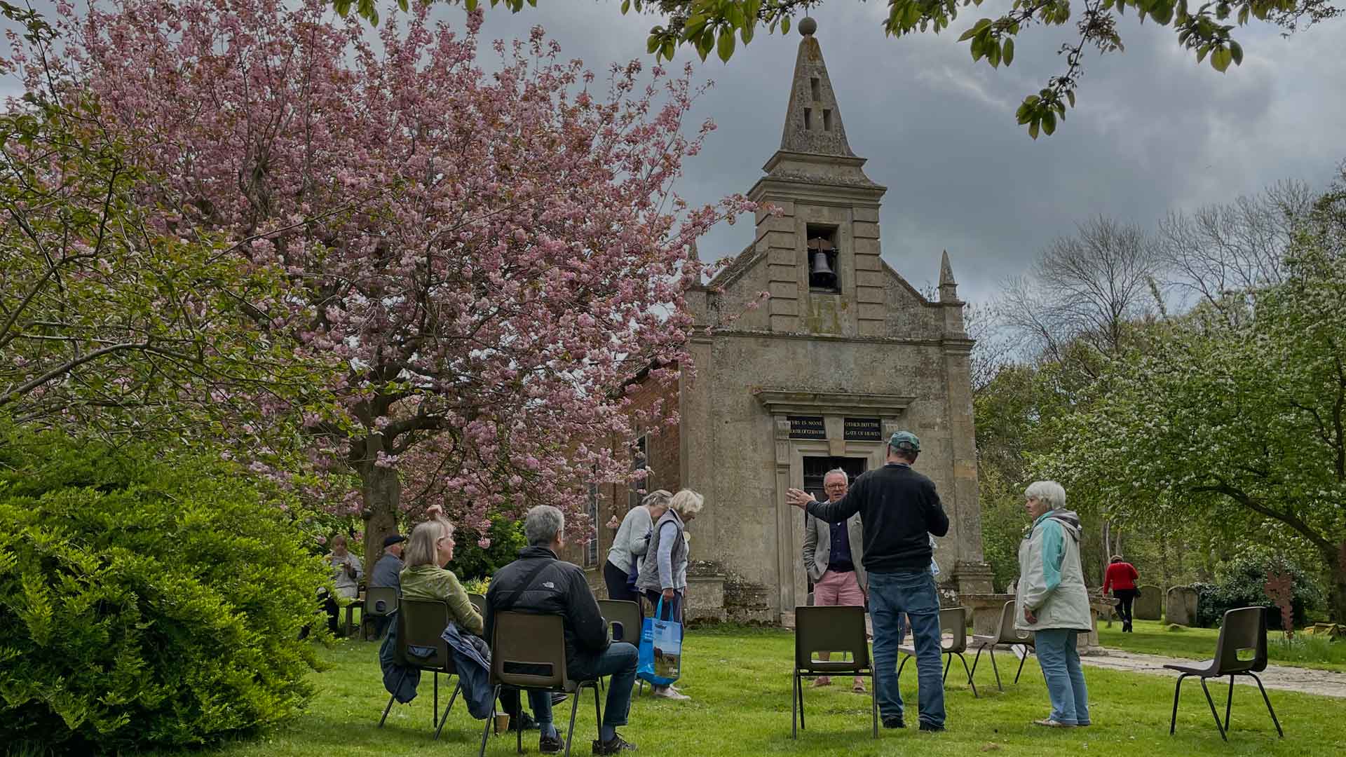 Open Garden event at Little Gidding